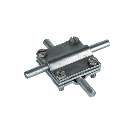 DEHN Kreuzstück St/tZn Rd./Rd. 8-10/8-10 mm Rd./Fl. 8-10/30 mm