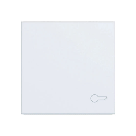 Hager Wippe 1fach Symbol Türöffner A.x/C.x lichtweiß matt - WAW1013WM