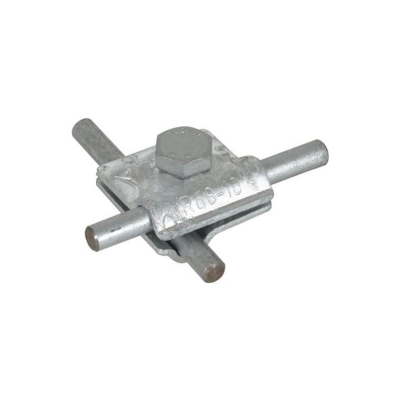 DEHN MV-Klemme kreuz und parallel NIRO Rd. 8-10 mm