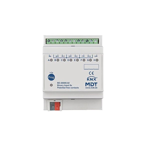 MDT KNX Binäreingang 8-fach potentialfrei REG