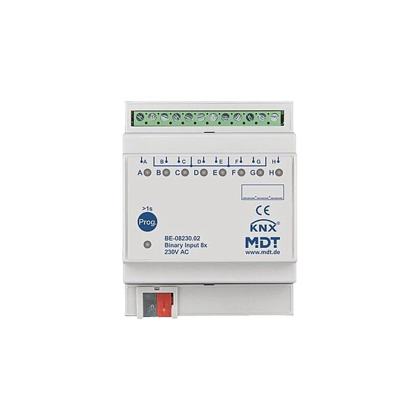 MDT KNX Binäreingang 8-fach 230 V REG