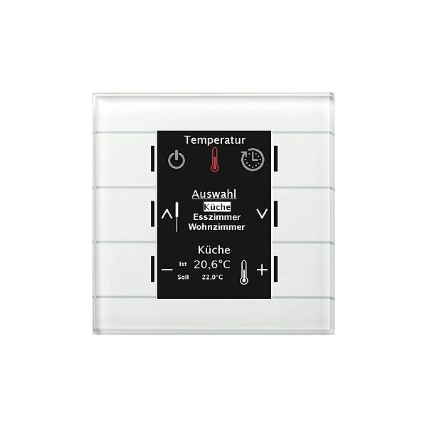 MDT KNX Glas Bedienzentrale Smart weiß