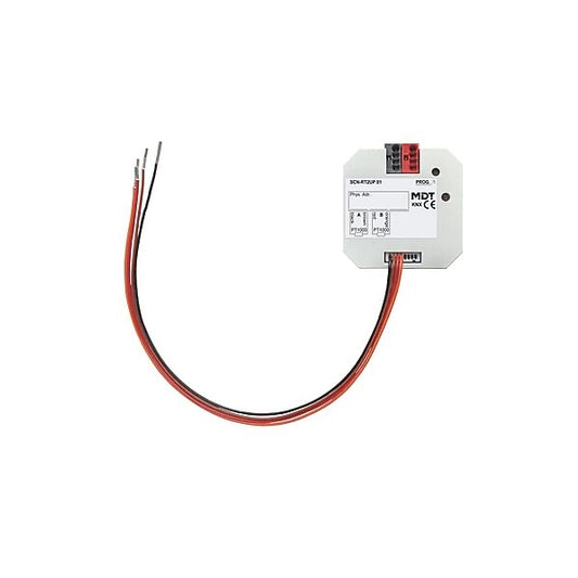 MDT KNX Temperaturregler/Sensor 2fach Up