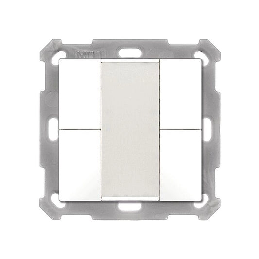 MDT KNX Tastsensor 4-fach reinweiß glänzend