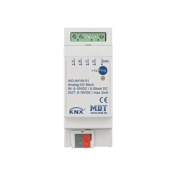 MDT KNX Analogmodul 0-10 V 4-fach REG