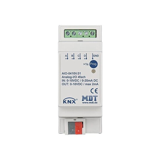 MDT KNX Analogmodul 0-10 V 4-fach REG