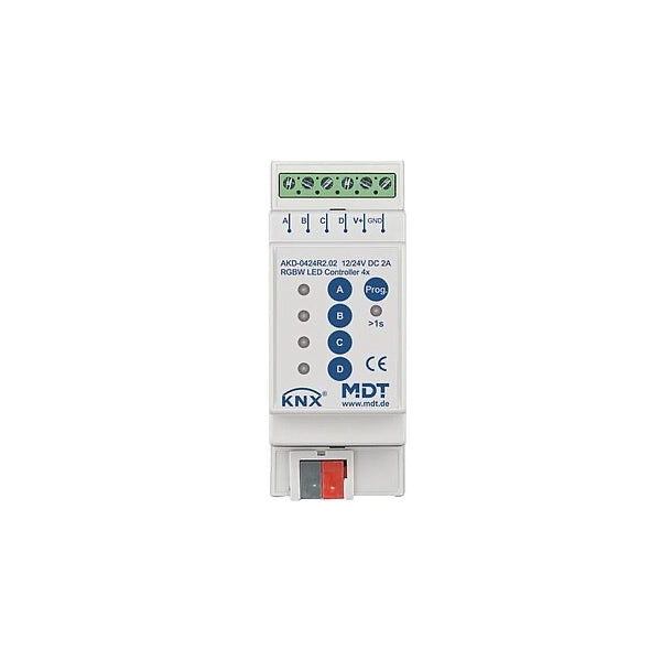 MDT KNX LED Controller 4-fach RGWB 2/4 A REG