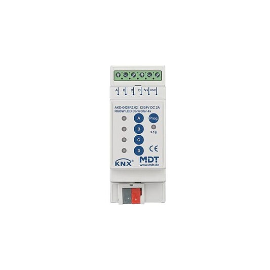 MDT KNX LED Controller 4-fach RGWB 2/4 A REG