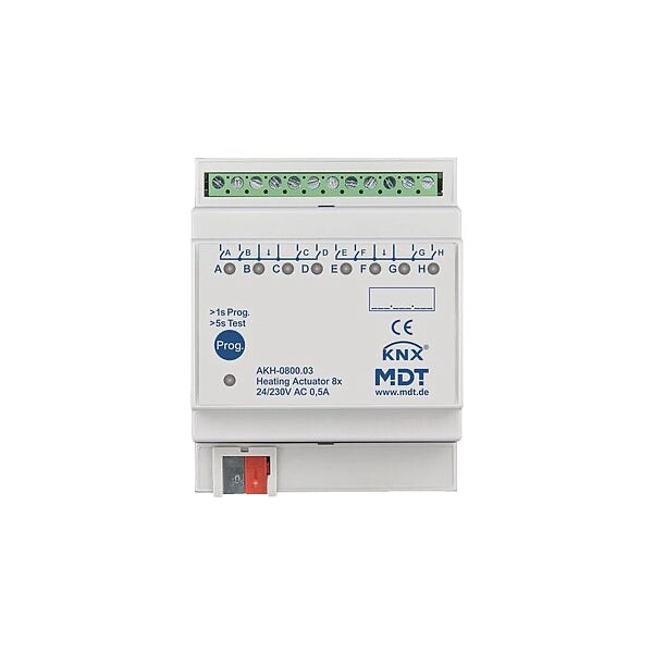 MDT KNX Heizungsaktor 24/230 V 8-fach REG