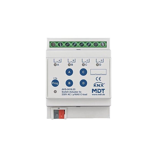MDT KNX Schaltaktor C-Last 4-fach REG