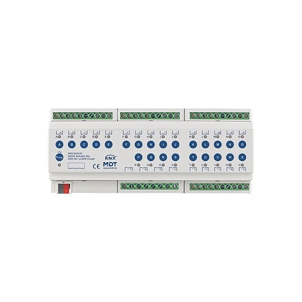 MDT KNX Schaltaktor C-Last 24-fach REG