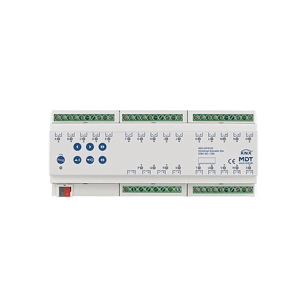 MDT KNX Schalt-/Jalousieaktor 24/12fach 16 A REG