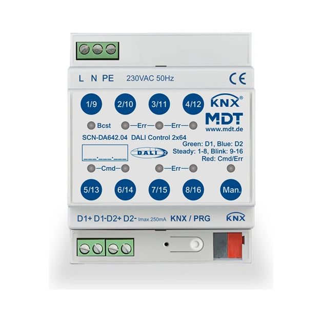 MDT KNX DALI Control Gateway 2 x 64 REG