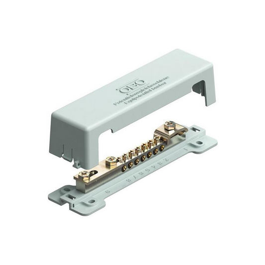 OBO Potentialausgleichsschiene 188mm CuZn grau