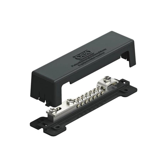 OBO Potentialausgleichsschiene für Außenbereich V2A schwarz