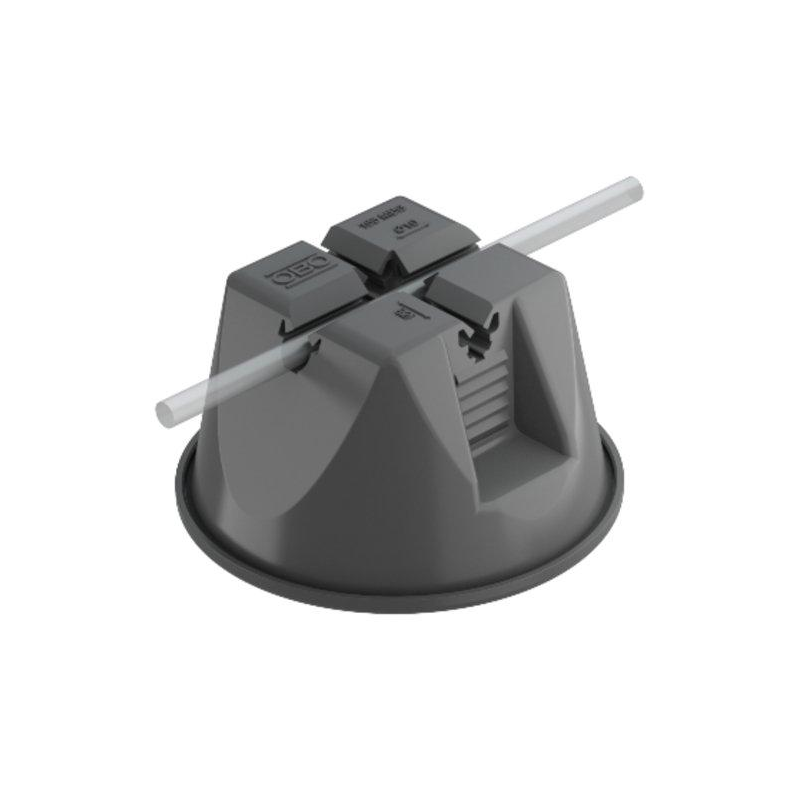 OBO Dachleitungshalter für Flachdach 8-10 mm schwarz