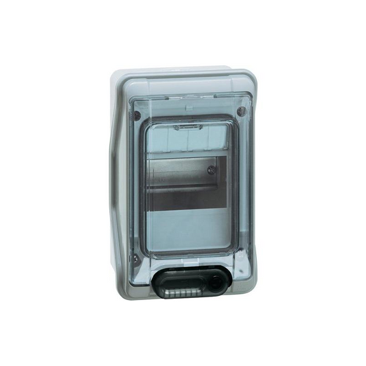 Legrand AP moisture-proof distribution box Plexo3, 1 row, 4 modules (601974)