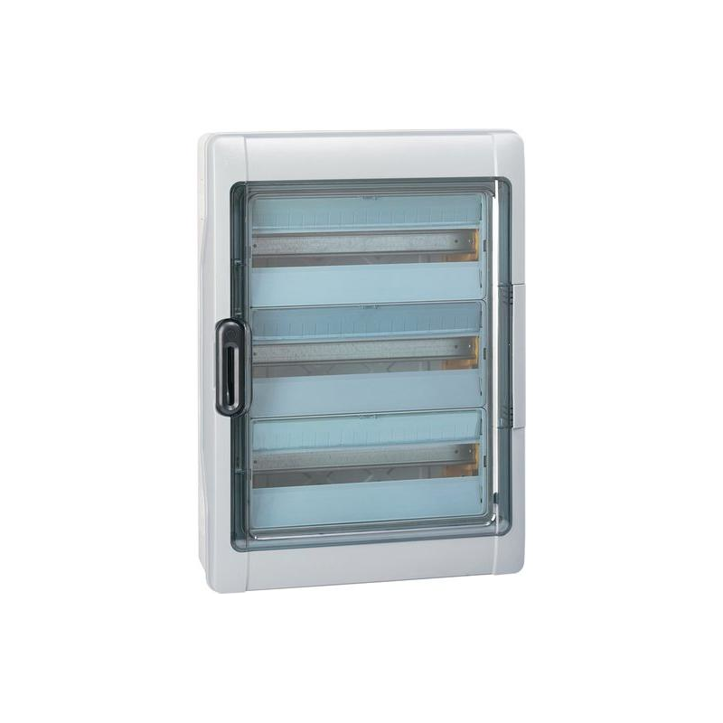 Legrand AP moisture-proof distribution board Plexo3, 3-row, 54 modules (601987)