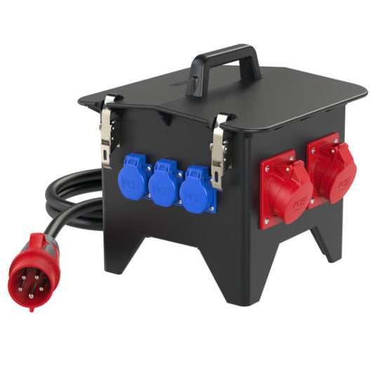 PC ELECTRIC Mobilverteiler Spitz BV 32/5 2x16/5 3xSSD 2m5G6St32 Ea