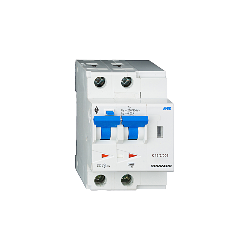 Schrack AFDD, Serie Lisa, C 13A, 2-polig, 30mA, Typ A/kv, 10 kA (BA217213--)