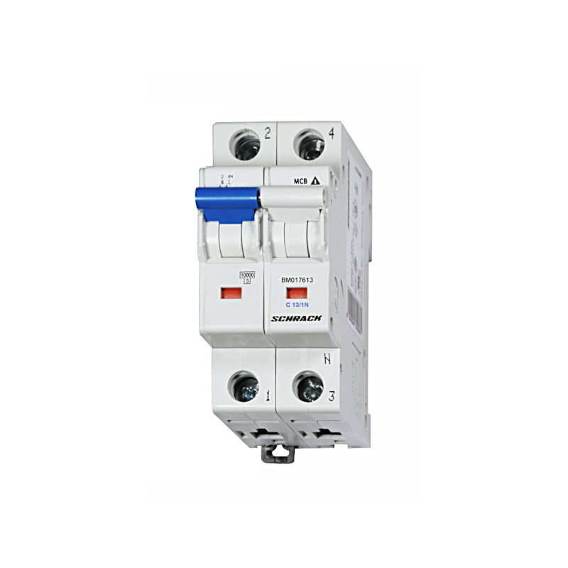 Schrack Sicherungsautomat, Kennlinie C, 13A, 1+N, 10kA (BM017613--)