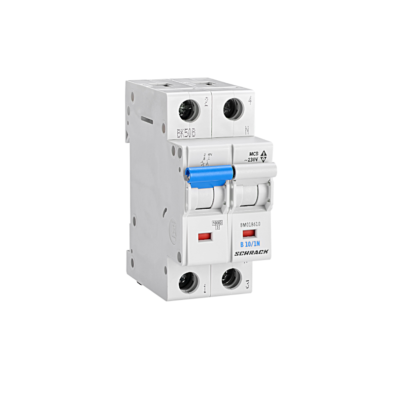 Schrack Sicherungsautomat, Kennlinie B, 10A, 1+N, 10kA (BM018610--)