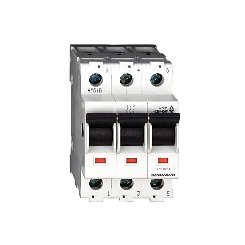 Schrack Hauptlasttrennschalter, isoliert, 80A, 3-polig (BZ900283--)