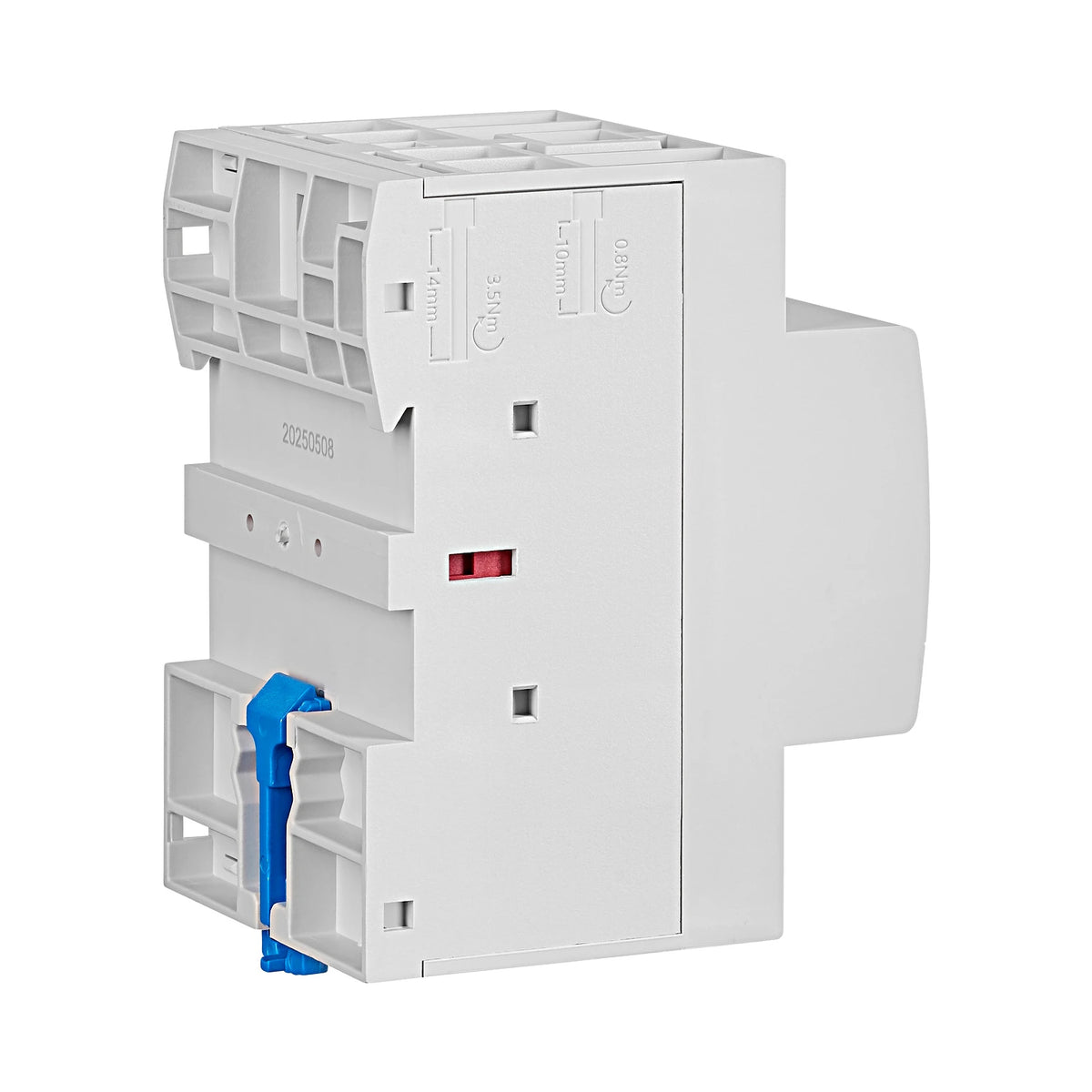 Schrack Installationsschütz, 63A, 4S, 24V AC/DC, 3TE (BZADC445--) – Ansicht 3