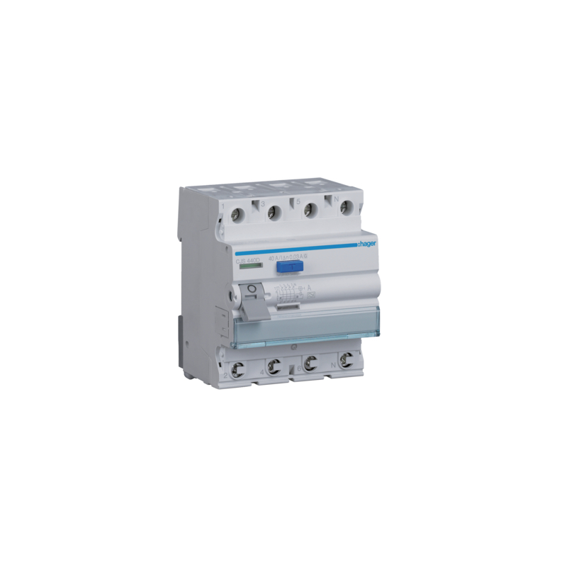 Hager FI-Schutzschalter 4-polig 6 kA 40A 30 mA Typ G/A-VS - CJS440D