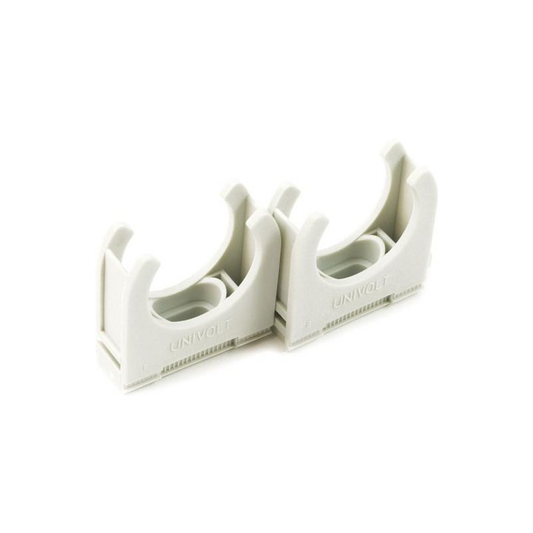 Dietzel Reihenklemmschelle 63 hellgrau (10 Stk)