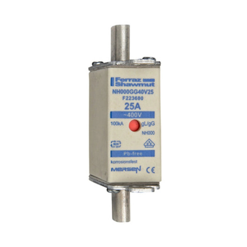 Mersen NH-Sicherung gG Gr.000 400VAC 25A