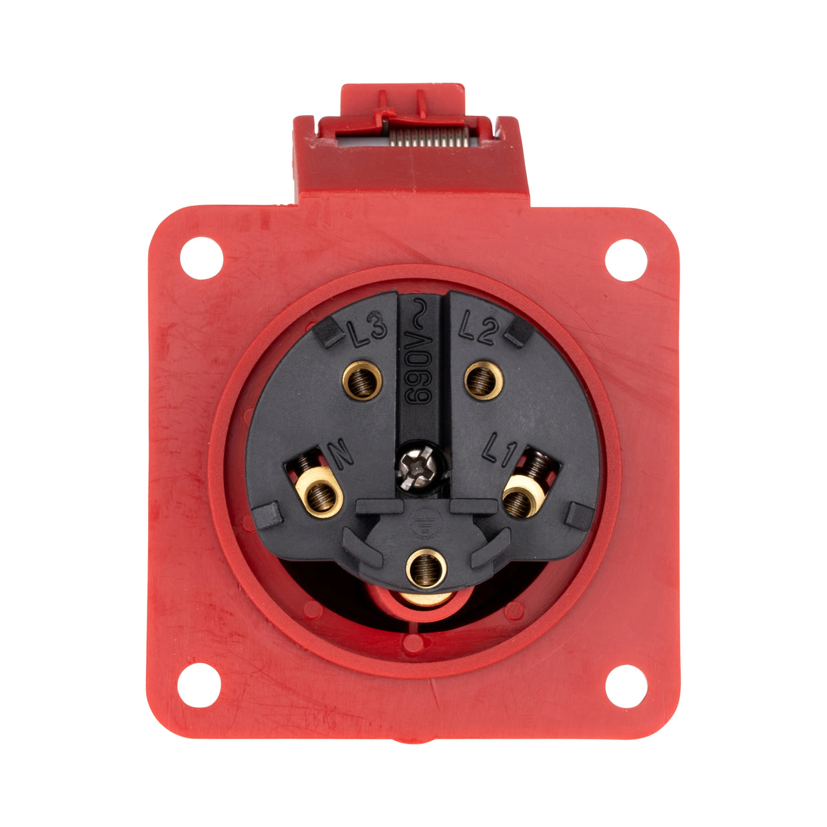 Schrack CEE-Wandsteckdose 5-polig, 16A, 400V, IP44 - YY764516--