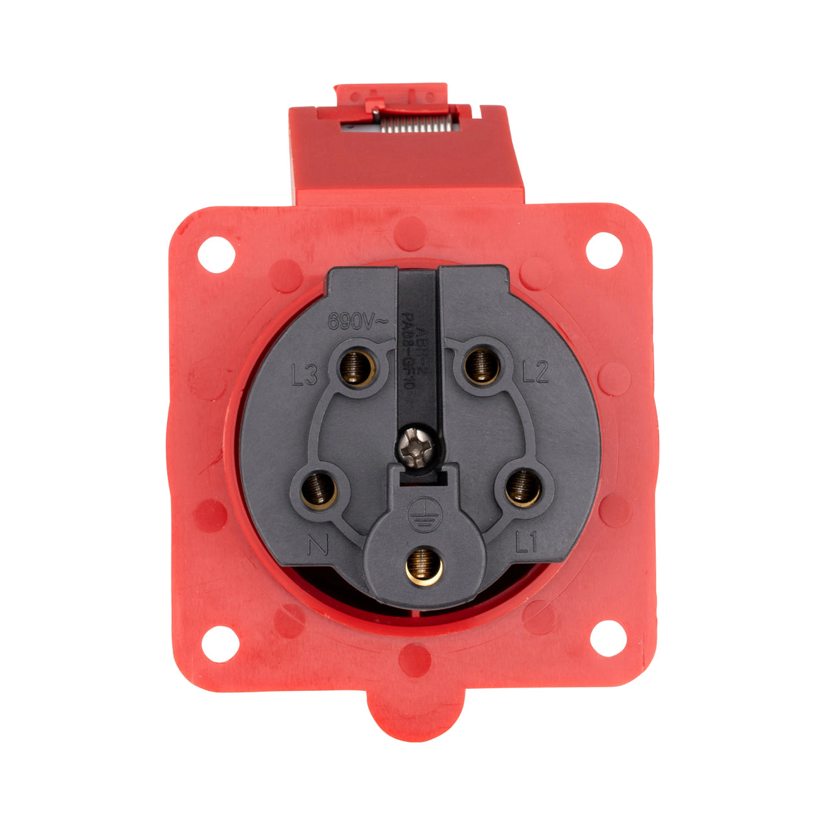 Schrack CEE-Wandsteckdose 5-polig, 32A, 400V, IP44 - YY764532--