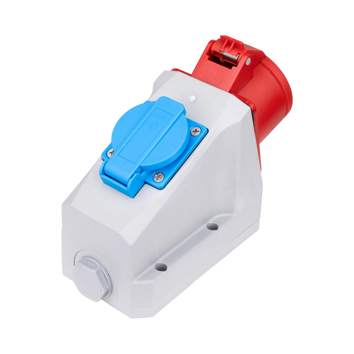 Schrack CEE-Wandsteckdosenkombination 16A, IP44, verdrahtet - YY774516--