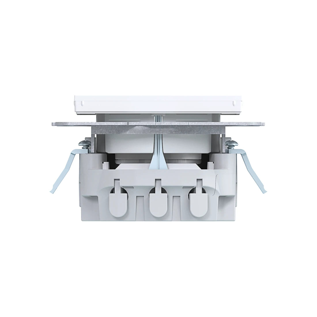 Hager Steckdose SCHUKO mit USB Typ C 2fach PD 20W A.x/C.x lichtweiß glänzend - WAS4055WG