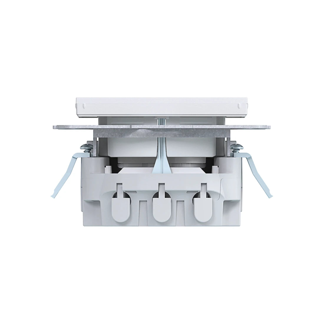 Hager Steckdose SCHUKO mit USB Typ C 2fach PD 20W A.x/C.x lichtweiß matt - WAS4055WM