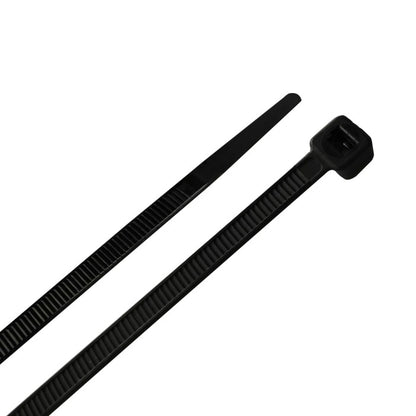 Tradeforce Kabelbinder schwarz UV-beständig, 300 x 4,8mm (100Stk)