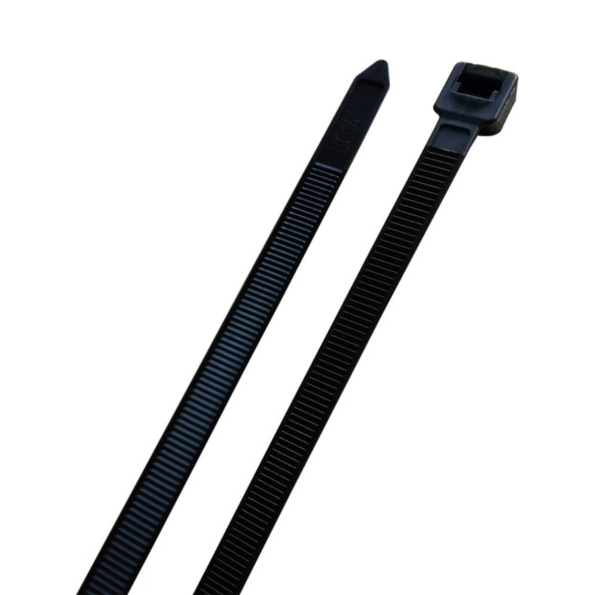Tradeforce Kabelbinder schwarz UV-beständig, 370 x 7,6mm (100Stk)