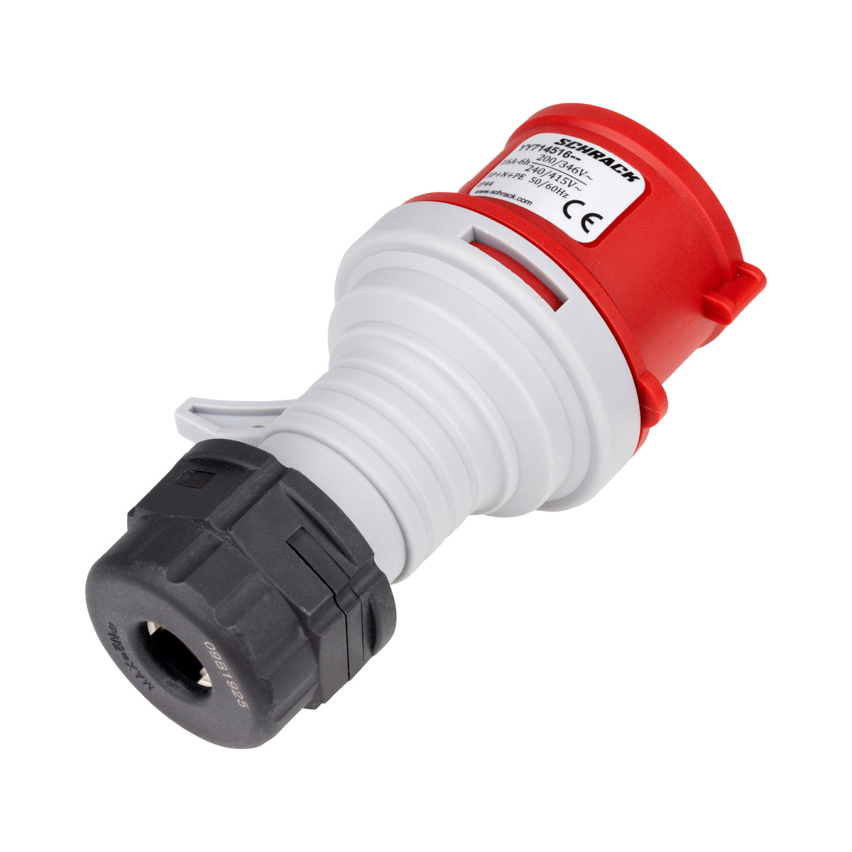 Schrack CEE-Stecker 5-polig, 16A, 400V, IP44 - YY714516--