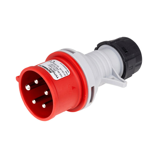 Schrack CEE-Stecker 5-polig, 16A, 400V, IP44 - YY714516--