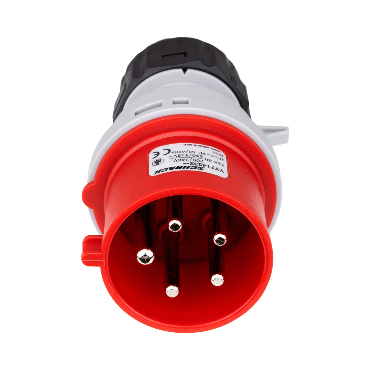 Schrack CEE-Stecker 5-polig, 32A, 400V, IP44 - YY714532--