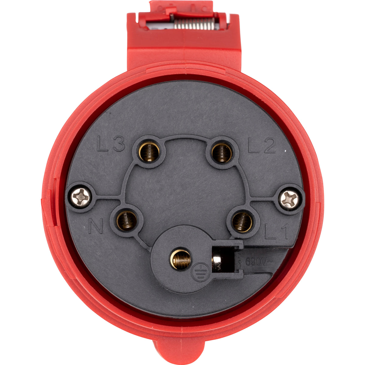 Schrack CEE-Kupplung 5-polig, 32A, 400V, IP44 - YY724532--