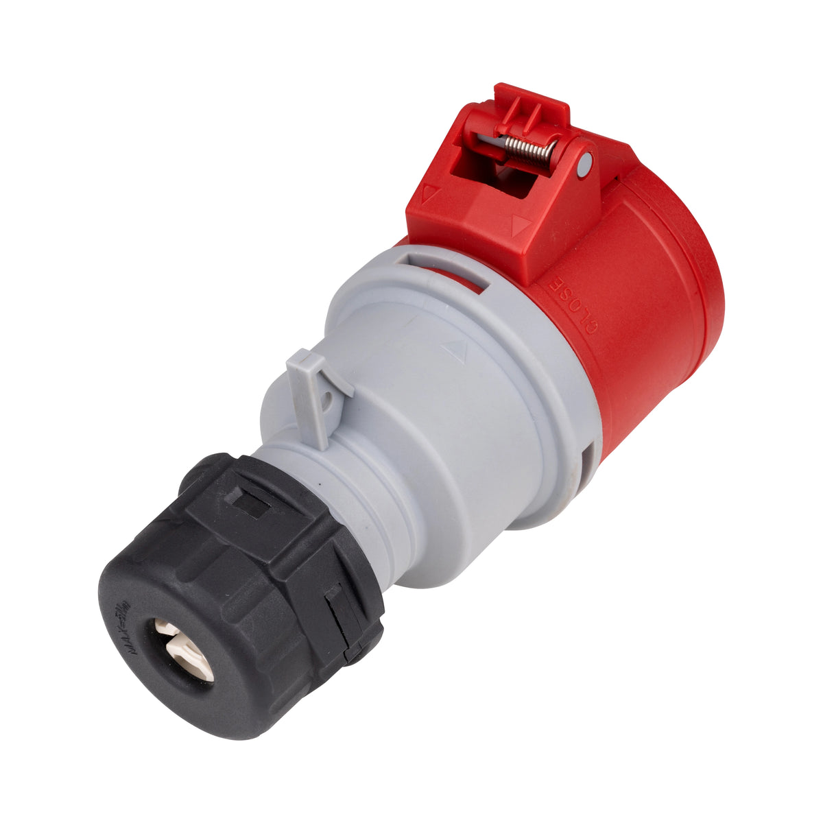 Schrack CEE-Kupplung 5-polig, 16A, 400V, IP44, schraubloser Anschluss - YY524516--