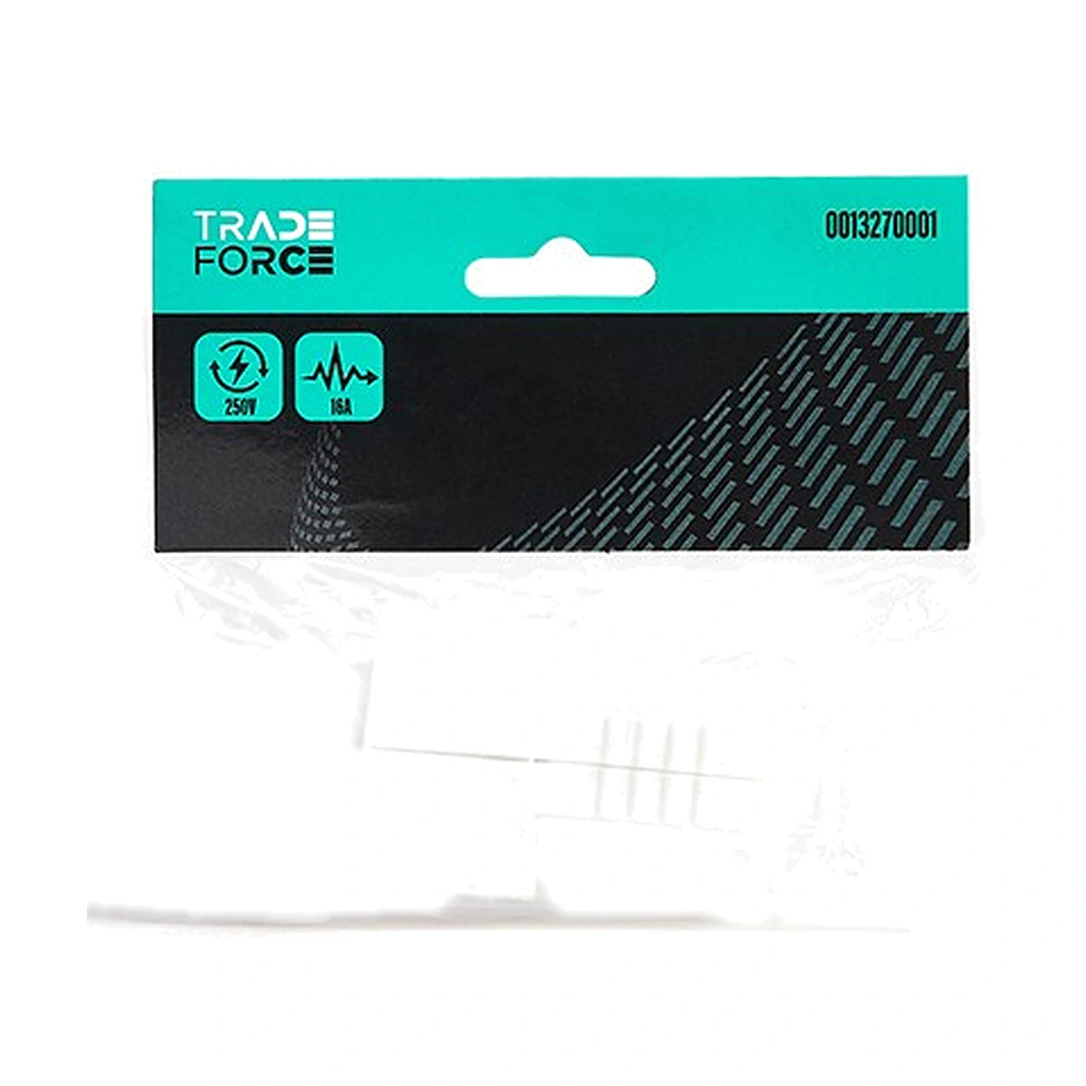 Tradeforce Schuko-Kupplung, 16A, 250V, IP20, weiß