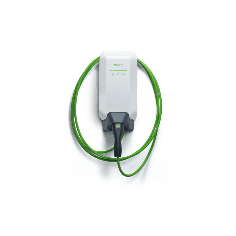 KEBA KeContact P40 Pro weiß 22kW, 6m Kabel, BLE-WiFi, RFID, ME (131.130)