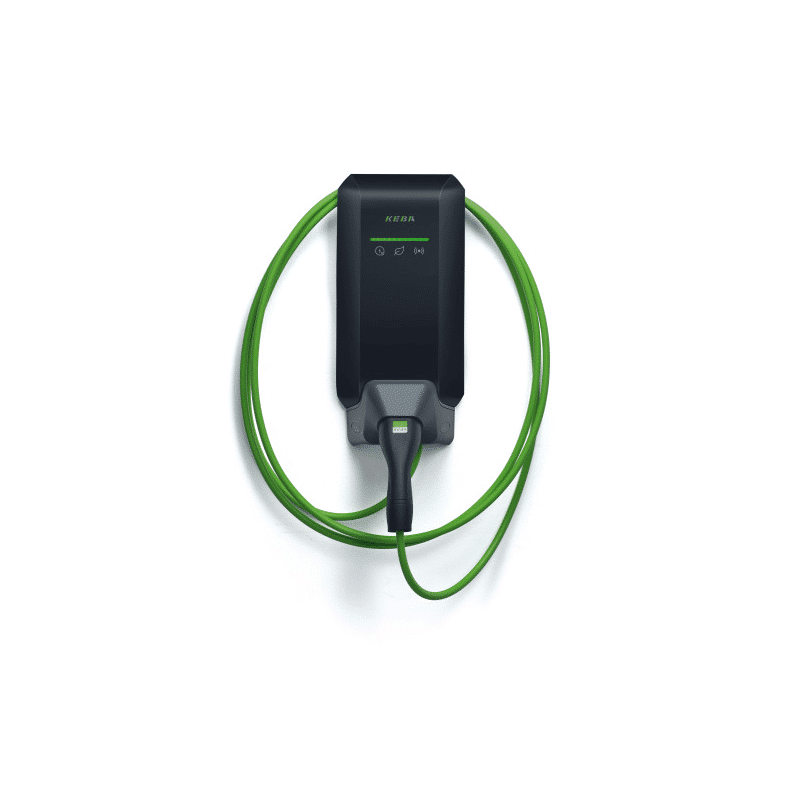 KEBA KeContact P40 schwarz 11kW, 6m Kabel, BLE-WiFi, RFID (131.736)