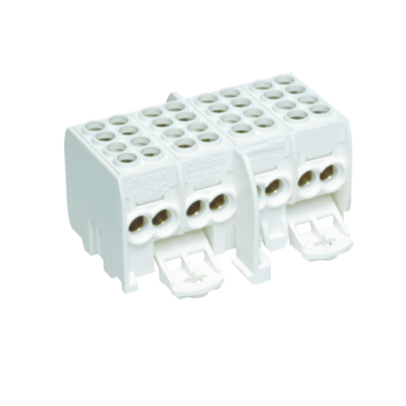 Hager Hauptleitungs-Abzweigklemme 4-polig fingersicher KH24C