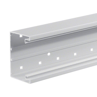 Hager Tehalit BRP Brüstungskanal Unterteil 65x100mm verkehrsweiß (2m) - BRP6510019016