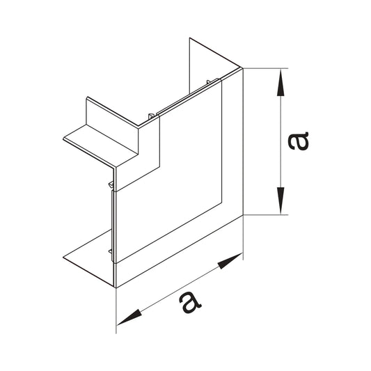 Hager Tehalit BRP651305H9016 Maßzeichnung
