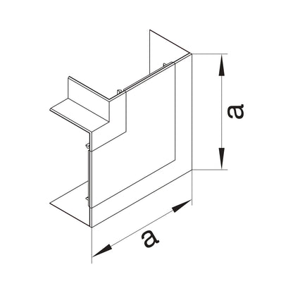 Hager Tehalit BRP651705H9016 Maßzeichnung